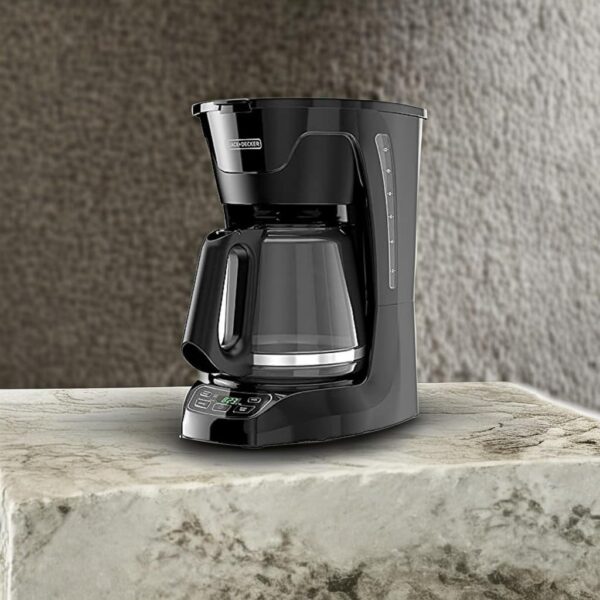 BLACK+DECKER Cafetera programable de 12 tazas*, color negro - Image 6