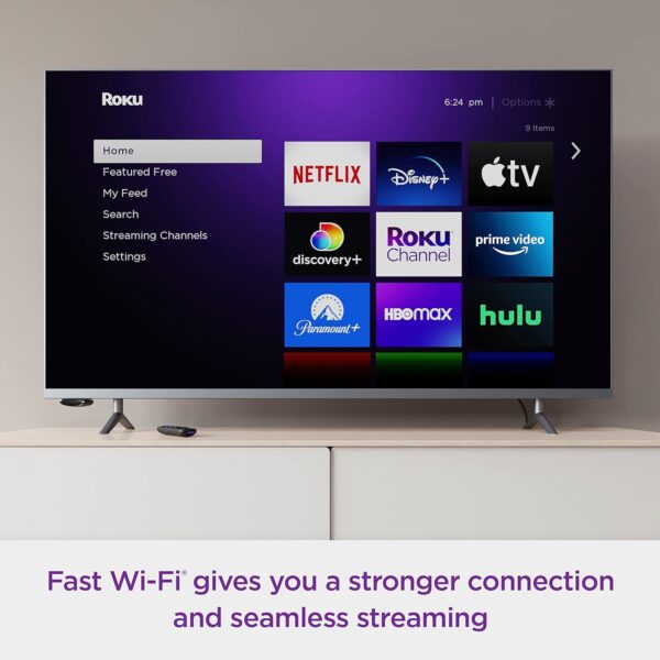 Roku Express 4K+ | Dispositivo de transmisión Roku 4K/HDR, control remoto por voz Roku y TV en vivo - Image 10