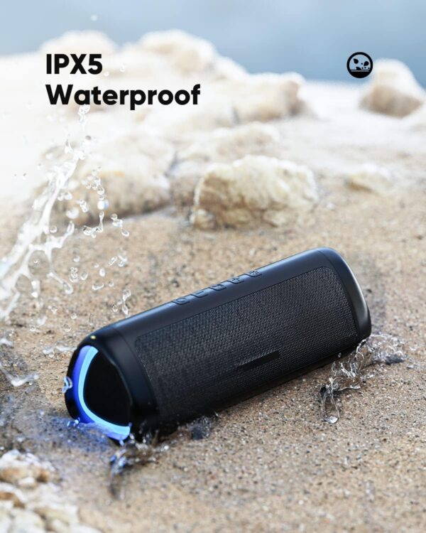 Altavoz Bluetooth con sonido HD, inalámbrico portátil, IPX5 impermeable, hasta 20 horas de reproducción - Image 3
