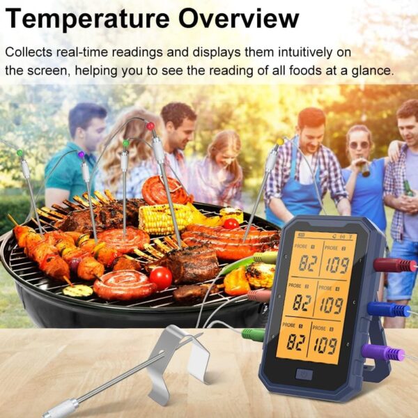 Termómetro inalámbrico para carne, termómetro de carne Bluetooth - Image 4