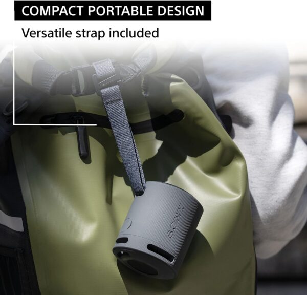 Sony SRS-XB100 Altavoz de viaje inalámbrico Bluetooth portátil, ligero, supercompacto - Image 2