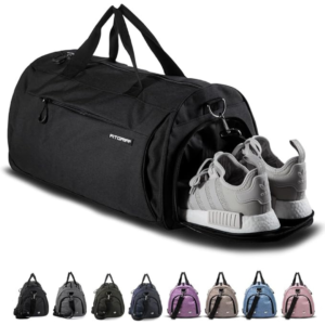 Fitgriff® Bolsa de gimnasio para hombres y mujeres con compartimento para zapatos