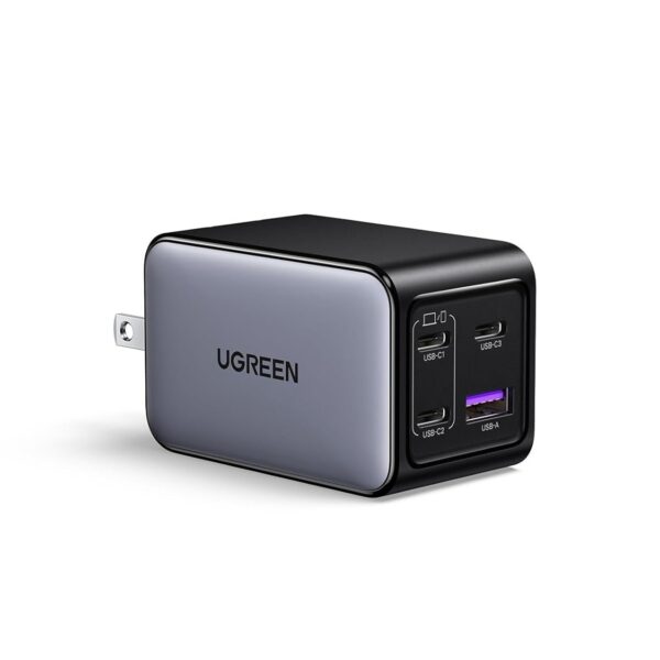 UGREEN Bloque de cargador USB C de 65 W, Nexode 4 puertos GaN tipo C