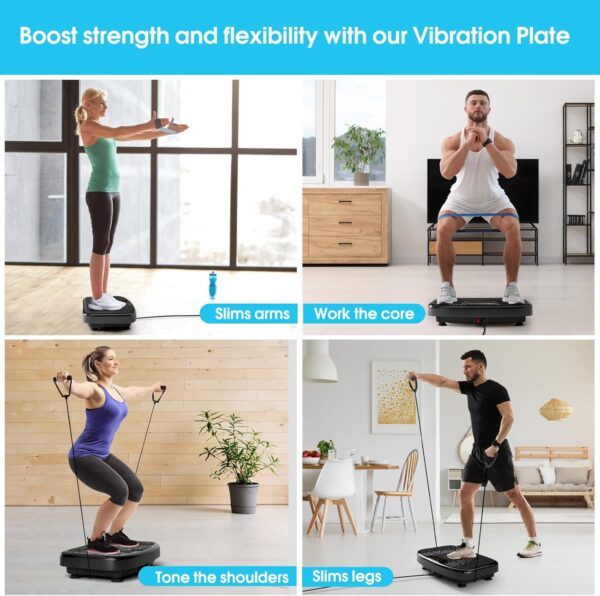 Vibration Plate Exercise Machine for Lymphatic Drainage Weight Loss - Image 5