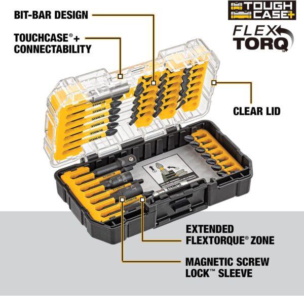 DeWalt accesorios DWA2T40IR 40 piezas Juego de Impulsores - Image 10